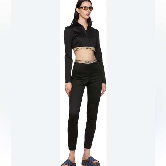 Gucci Cropped Top band logo Size M - Picture 2 of 9